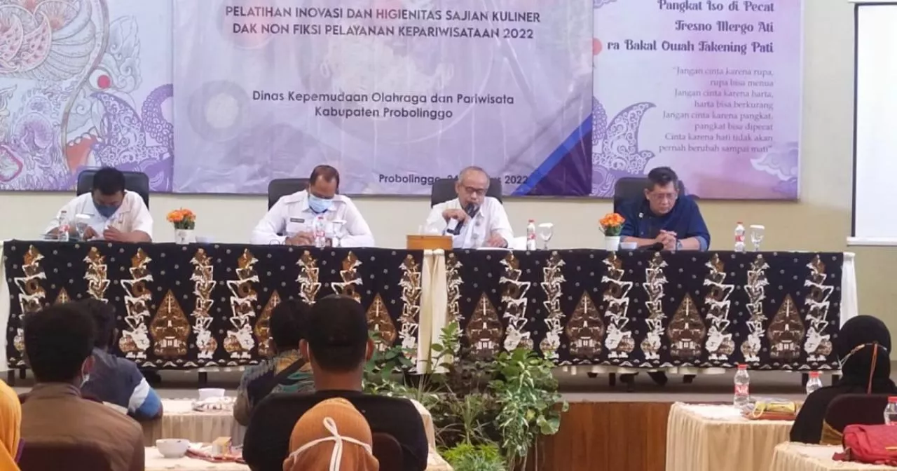 Diskopar Probolinggo Adakan Pelatihan Sajian Higienis Kuliner Untuk Mendukung Kualitas Pariwisata