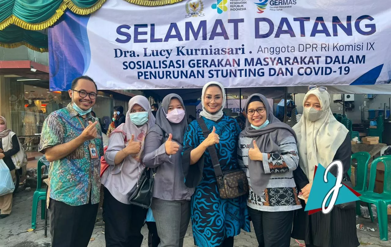 Edukasi Hidup Sehat, Lucy Kurniasari Sosialisasikan Germas