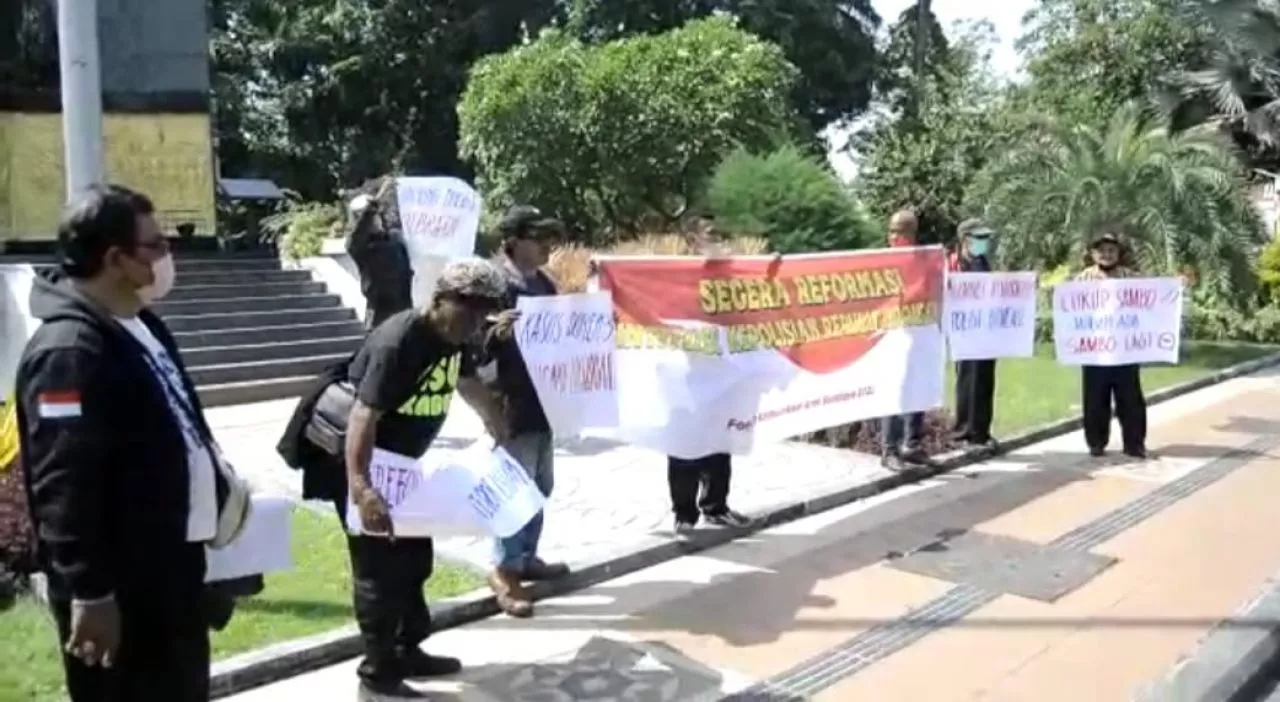 Gelar Aksi Solidaritas, Forkas Dukung Usut Tuntas Kasus Duren Tiga