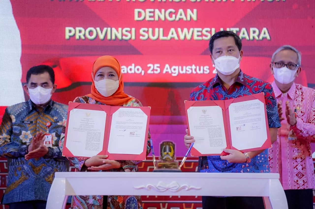 Misi Dagang Jatim-Sulut, 8 Jam 40 Transaksi Capai Rp 159 M