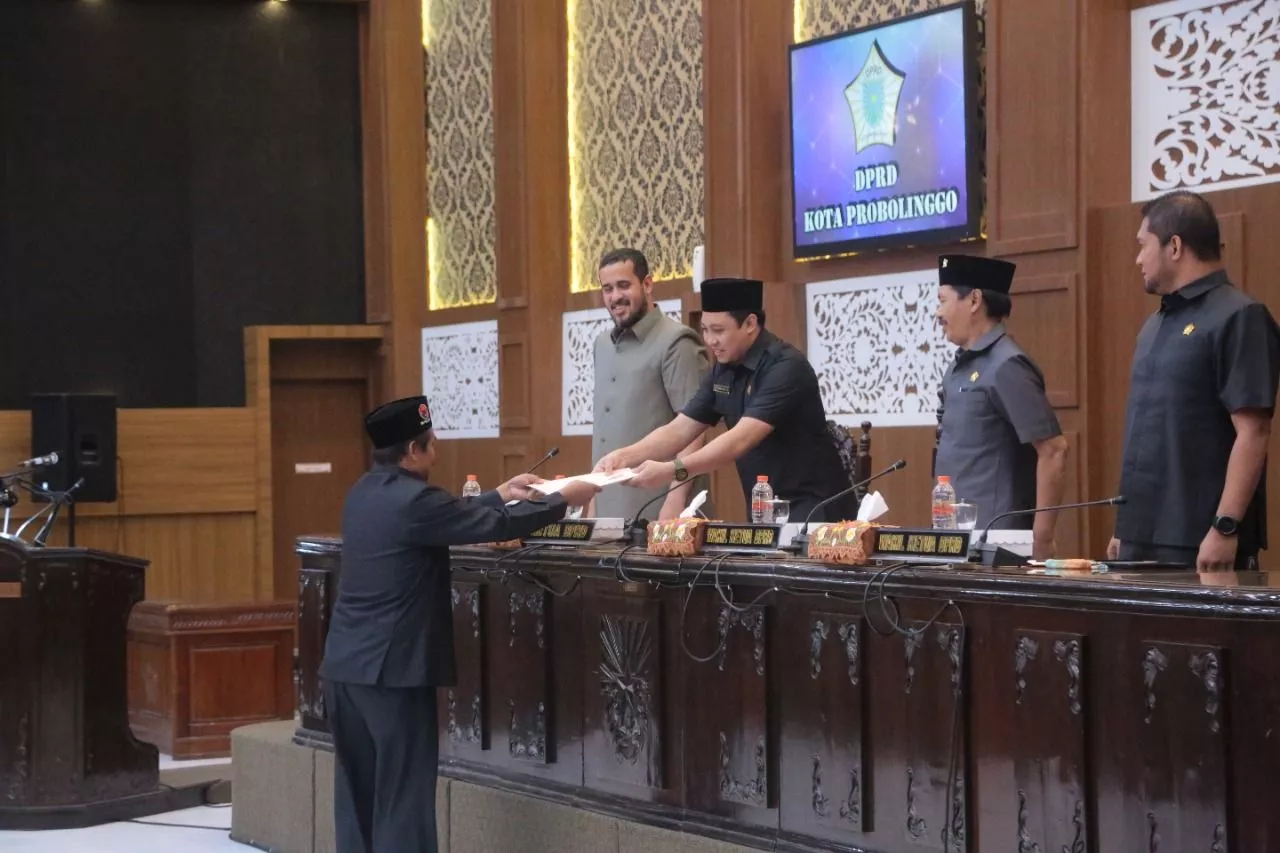 DPRD Kota Probolinggo Gelar Paripurna KUA-PPAS Tahun 2022