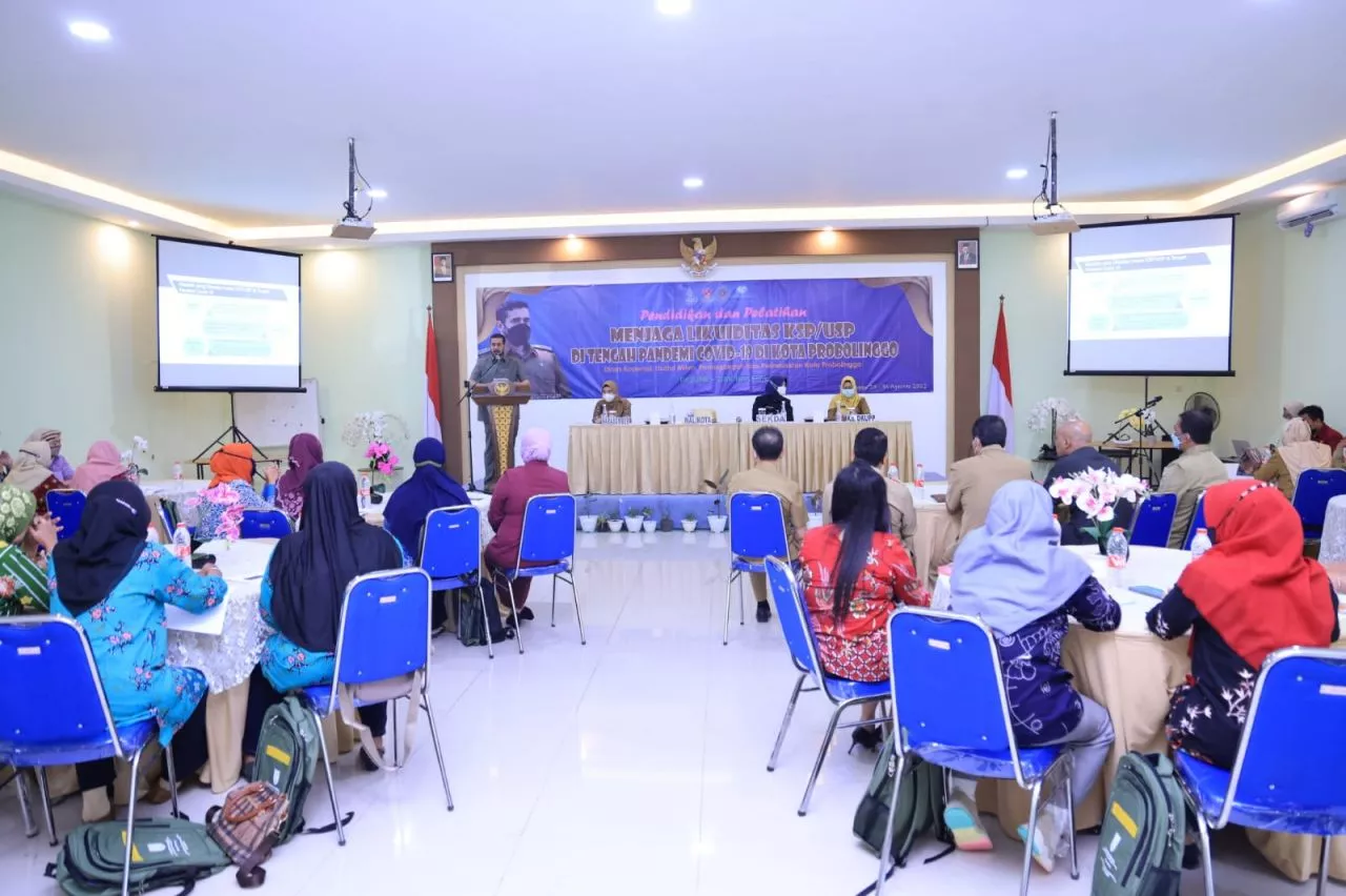Dinas Koperasi Kota Probolinggo Gelar Pelatihan Manajemen untuk Koperasi dan Unit Simpan Pinjam