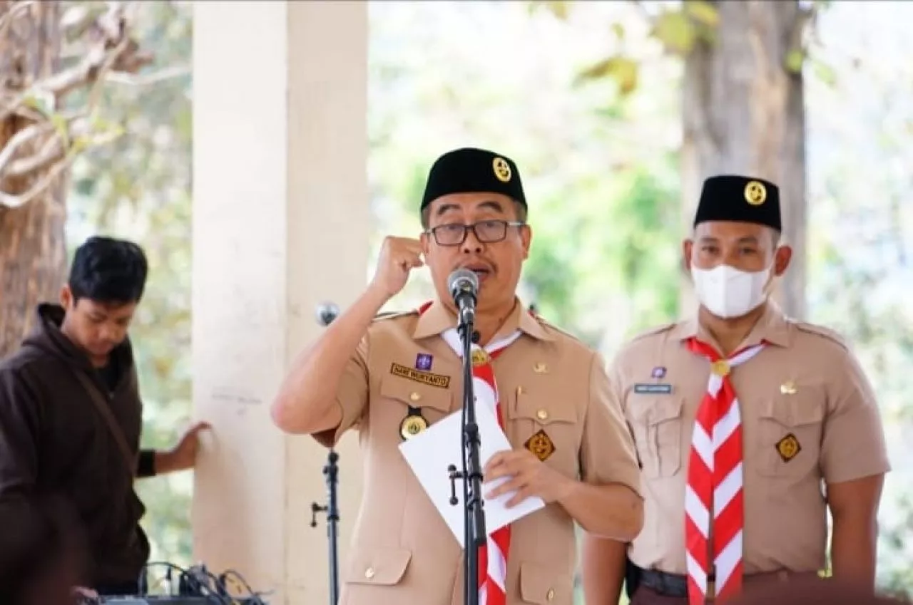 Kwartir Cabang Gerakan Pramuka Kabupaten Madiun Siap Sukseskan Gerakan Tanam 10Juta Pohon