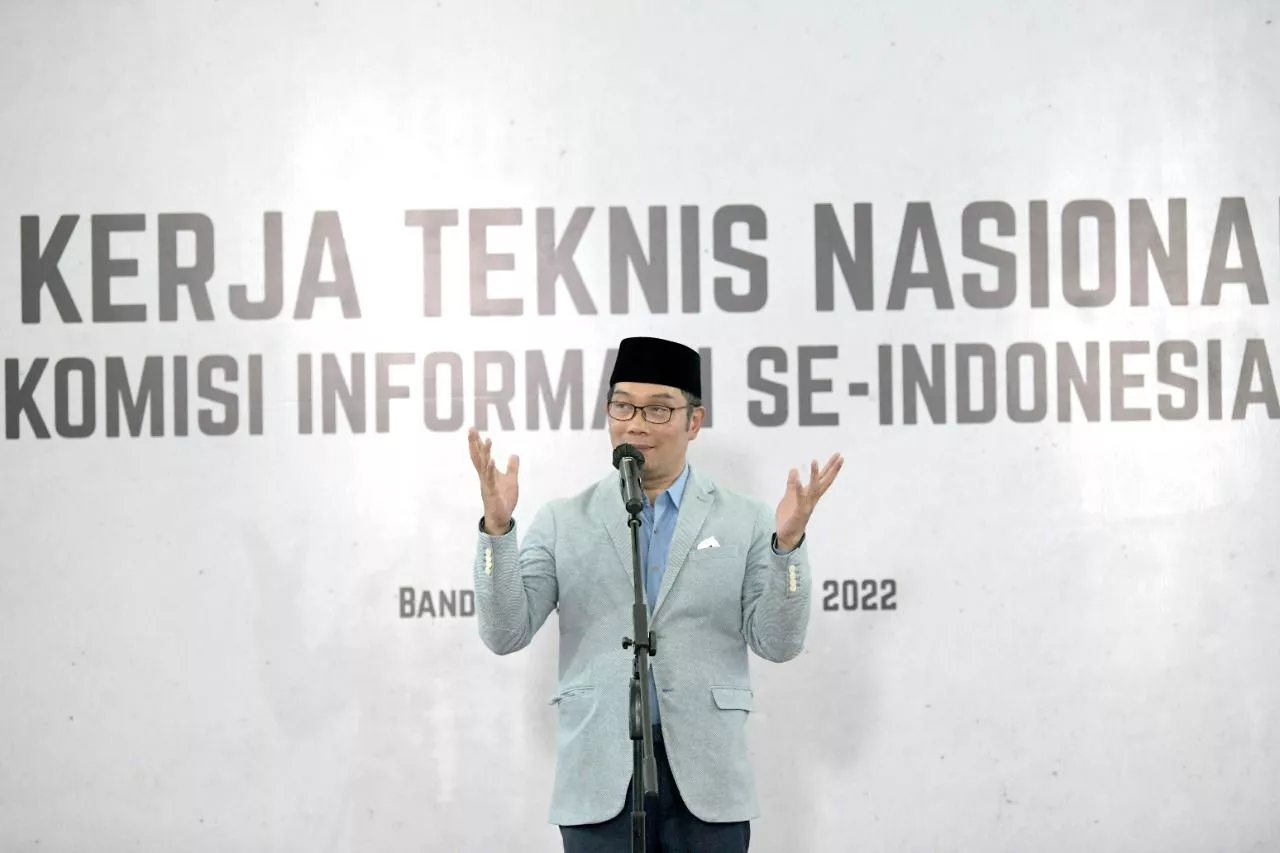 Jabar Tuan Rumah Rakernis KI se- Indonesia. Ridwan Kamil: Mari Berinovasi untuk Demokrasi