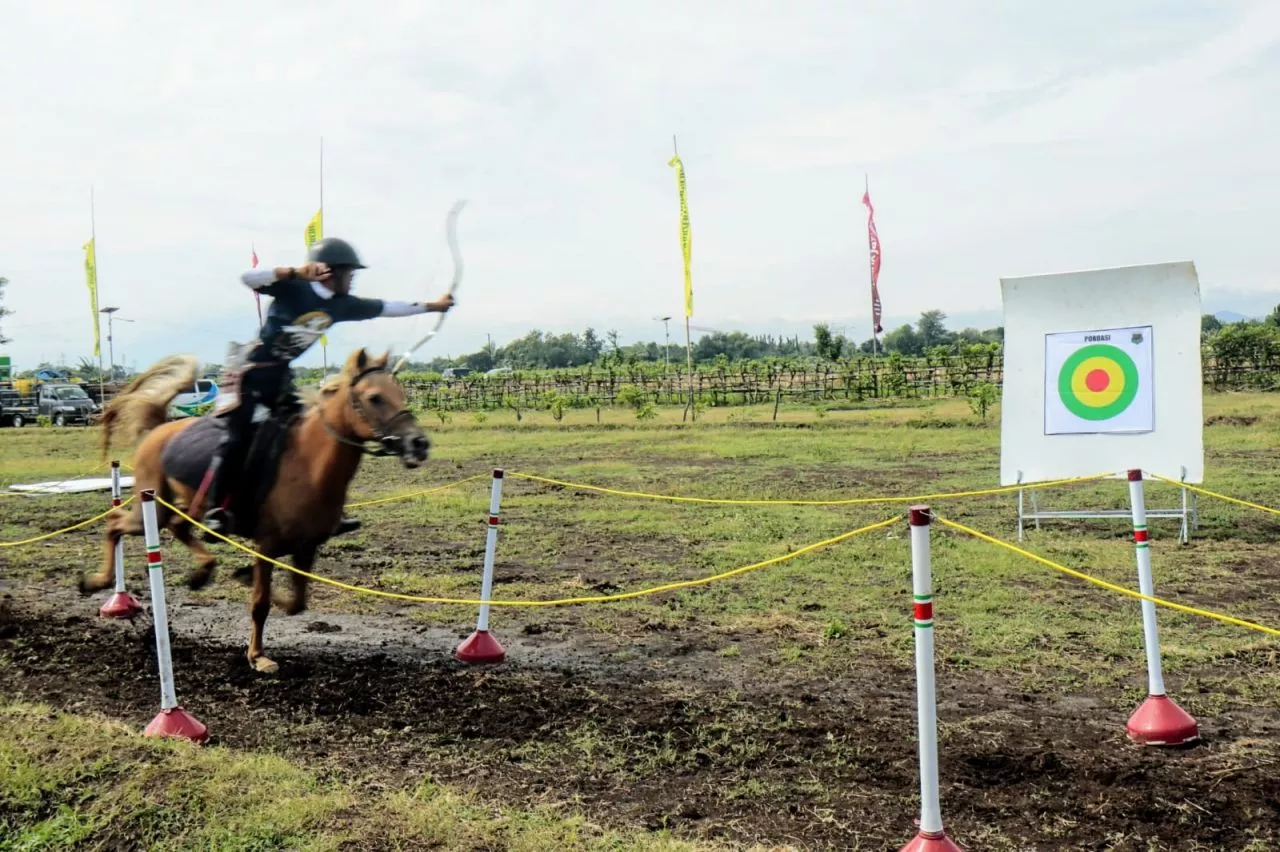 Sejarah, Untuk Pertama Kali Kota Probolinggo Adakan Lomba Horseback Archery.