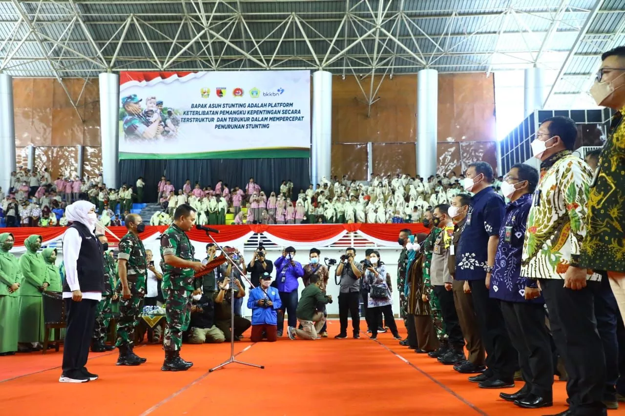 Jenderal Dudung pastikan  TNI-AD berperan dan membantu pemerintah daerah dalam penurunan  Stunting