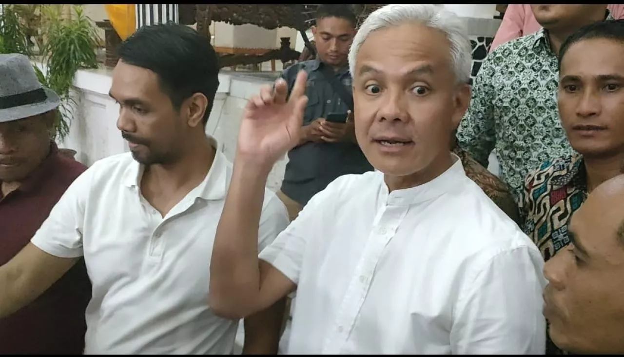 Ganjar Lontarkan Gagasan Desa Kembar Saat Kedatangan FKKD Kabupaten Dompu