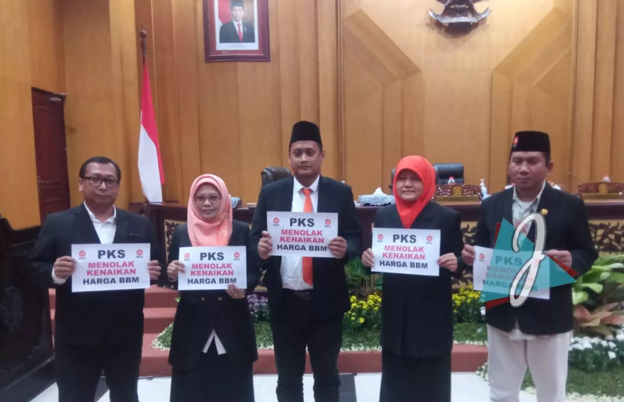 Tegas, F-PKS Surabaya Tolak Kenaikan Harga BBM
