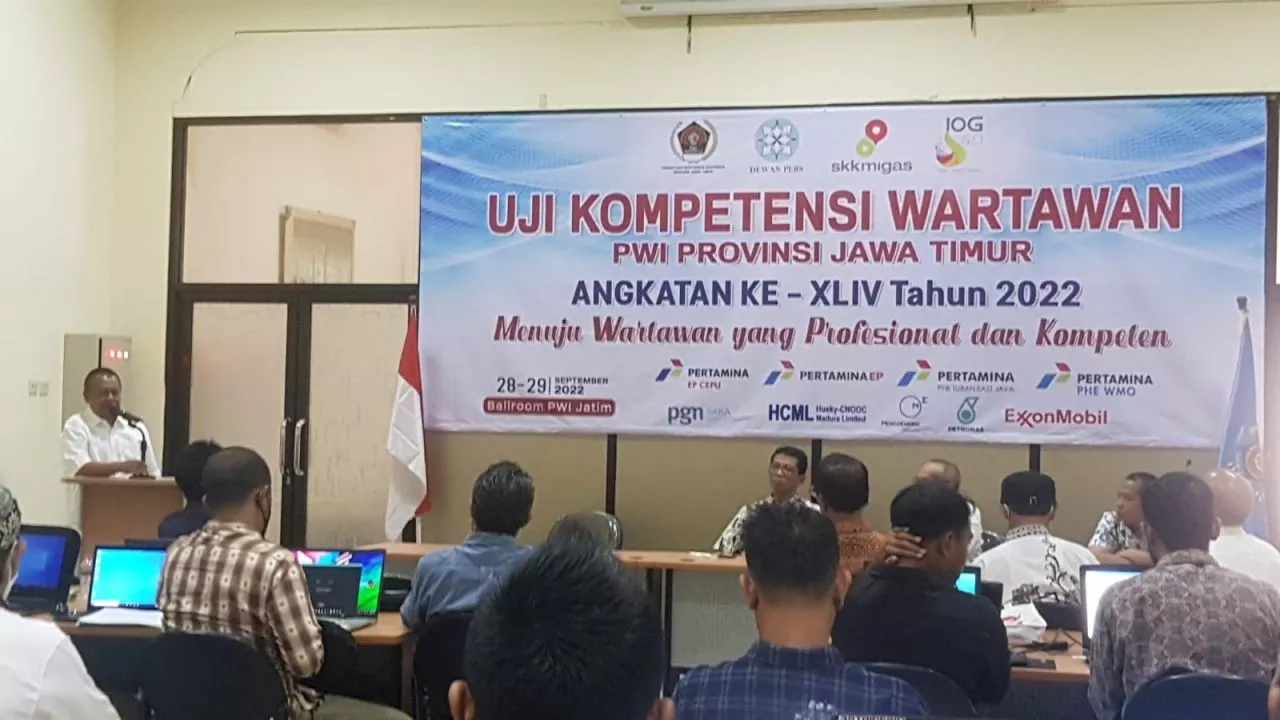 PWI Jatim Gelar Uji Kompetensi Wartawan