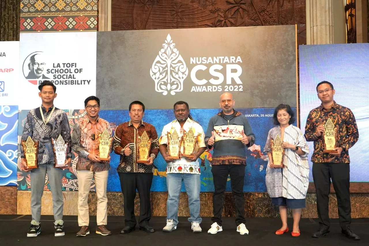 SIG Raih Lima Penghargaan dalam Ajang Nusantara CSR Awards 2022