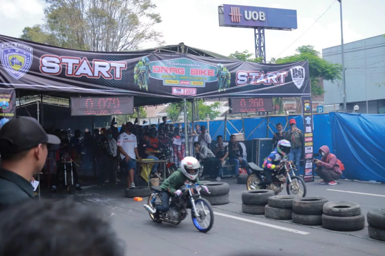 Stop Balap Liar, Ikuti Kejurnas Dragrace di Jember