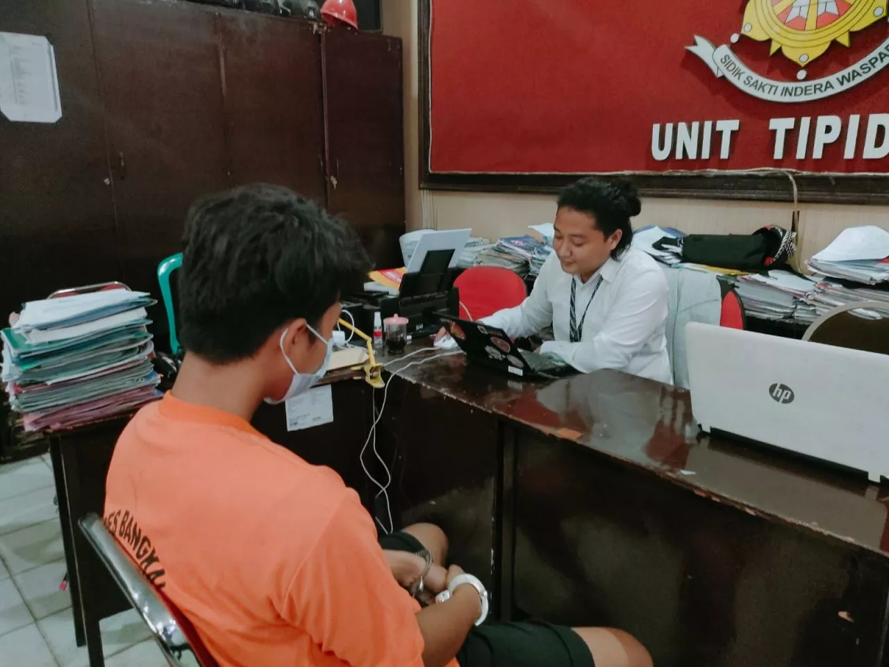 Polres Bangkalan Berhasil Amankan Jambret yang Merampas Handphone wanita Gowes