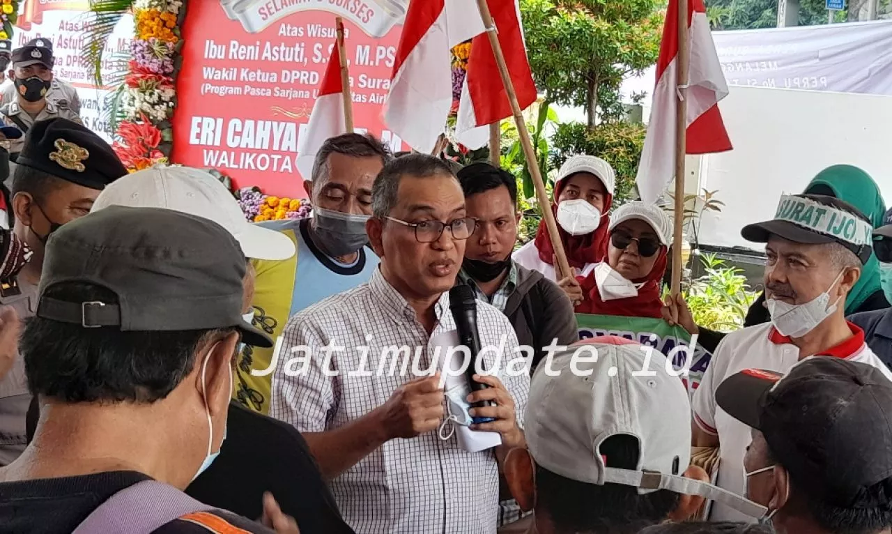 Aliansi Korban Surat Ijo Kepung DPRD. Machmud Demokrat Ingatkan Pemkot, Warga Jangan Diombang-ambing