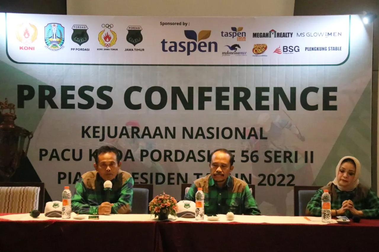 Kejurnas Pacuan Kuda Seri II Piala Presiden 2022 Di Kabupaten Pasuruan