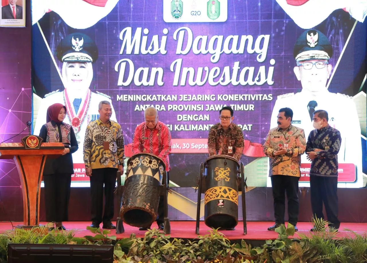 Misi Dagang Ke Kalimantan Barat, Membawa 49 Pelaku Usaha dari Provinsi Jawa Timur