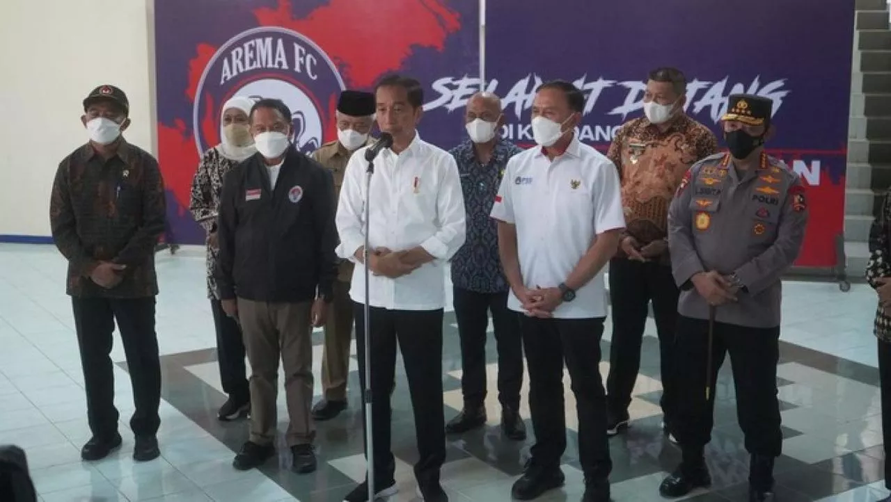 Pasca Insiden Kanjuruhan, Presiden Jokowi minta audit stadion se Indonesia