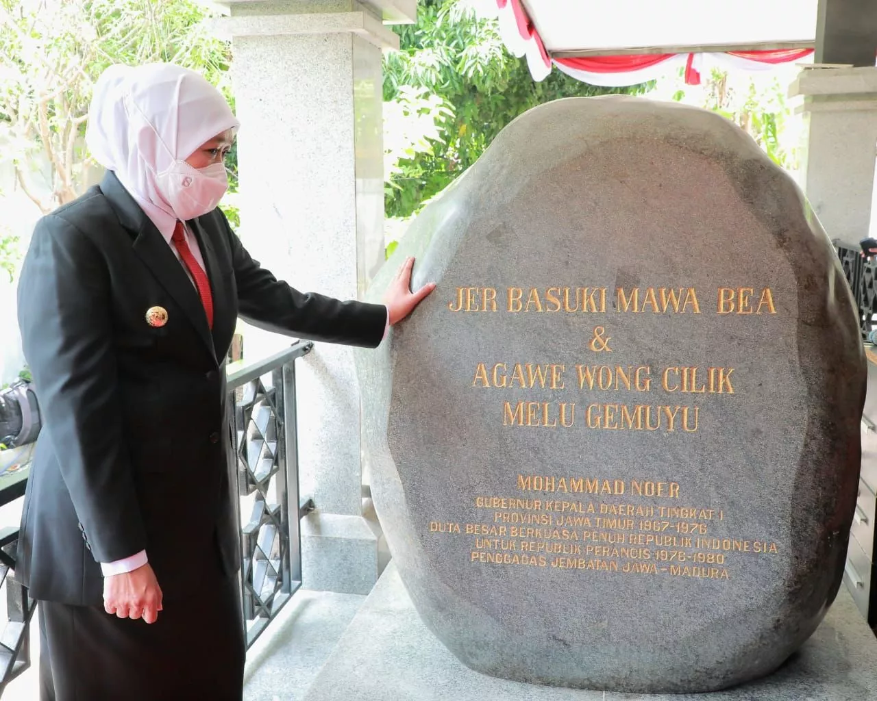 Gubernur Khofifah Ajak Teladani Filosofi Agawe Wong Cilik Melu Gemuyu