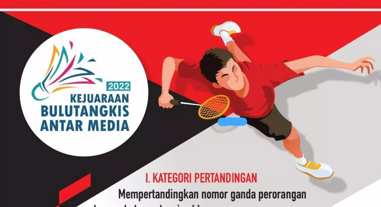 Kejuaraan Bulutangkis Antar Media Kembali Bergulir