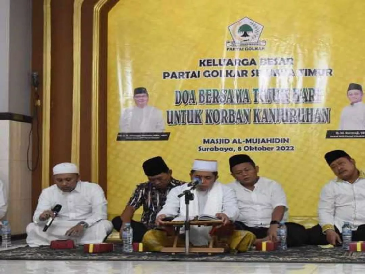 Partai Golkar Gelar tahlilan Untuk Korban Tragedi Kanjuruhan
