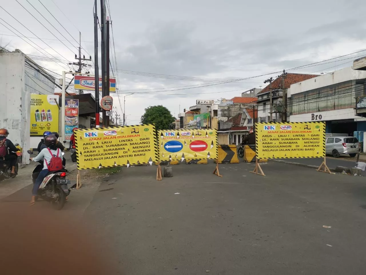 Ada Perbaikan Tanggul Lumpur Lapindo, Raya Porong Di Tutup Total