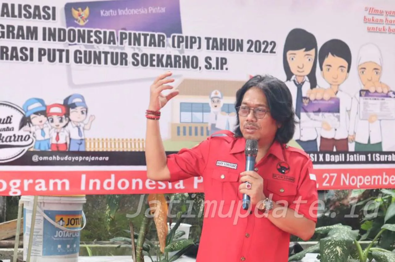 Budi Leksono Sosialisasi Pencairan Beasiswa PIP Kepada 42 Orang Penerima Manfaat
