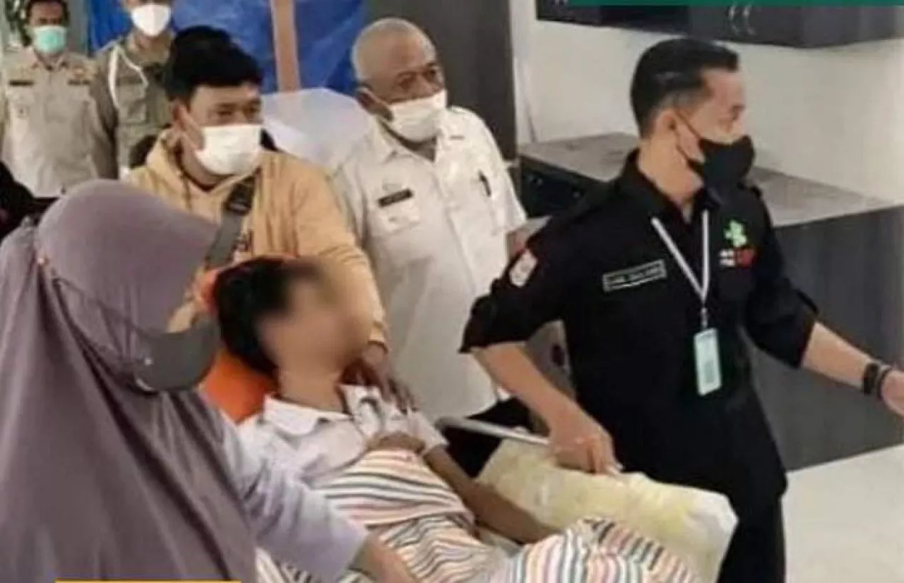 Sempat Koma, Warga Sidoarjo Korban Tragedi Kanjuruhan diperbolehkan Pulang