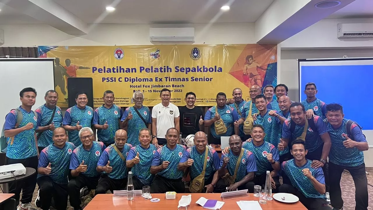 Peserta Kursus Lisensi C, PSSI Beri Apresiasi ke Kemenpora