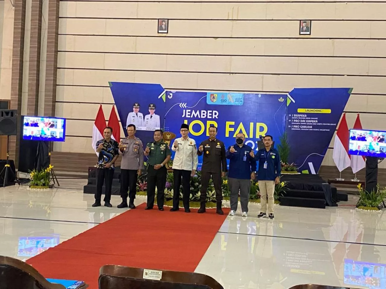 Jember Job Fair 2022. Wabup Jember: Tekan Angka Pengangguran