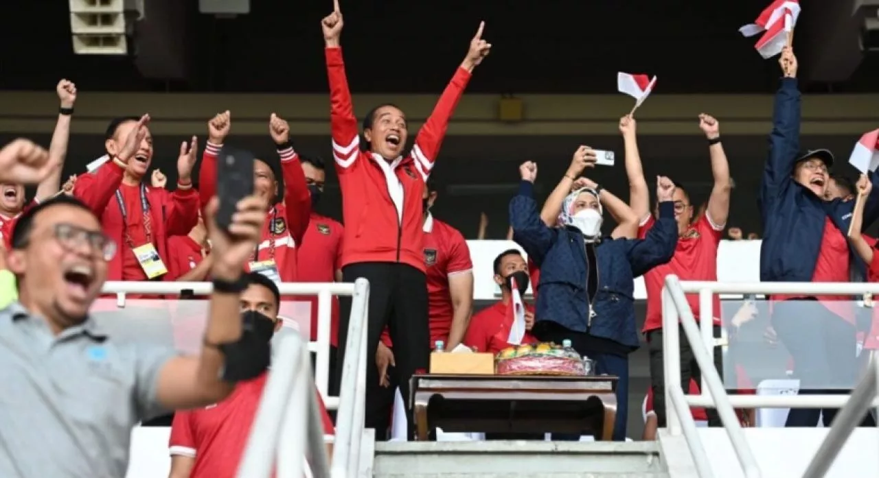 Hasil seri Lawan Thailand, Presiden Jokowi Optimis Timnas Indonesia Juara AFF 2022