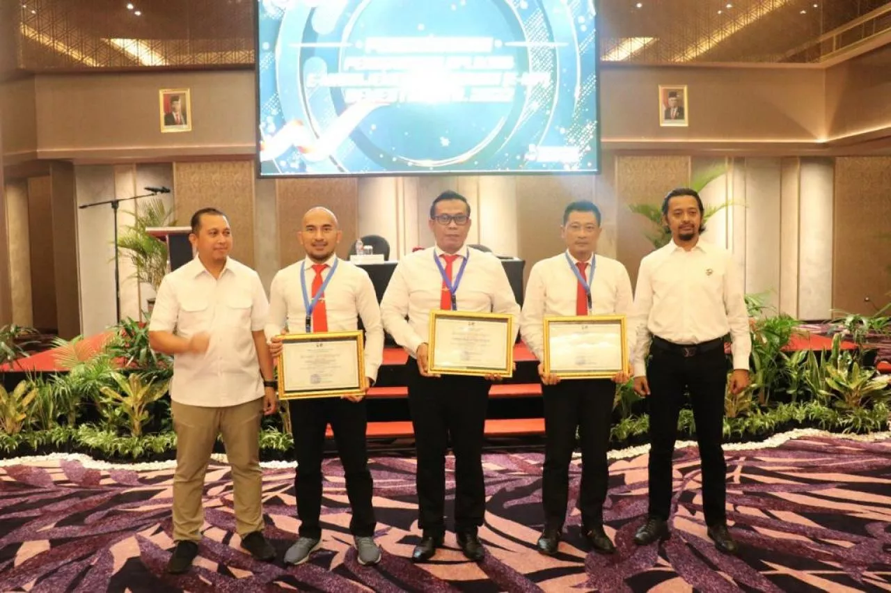 Operasi Tumpas Semeru Tahun 2022, Satresnarkoba Polres Nganjuk Borong 3 Penghargaan