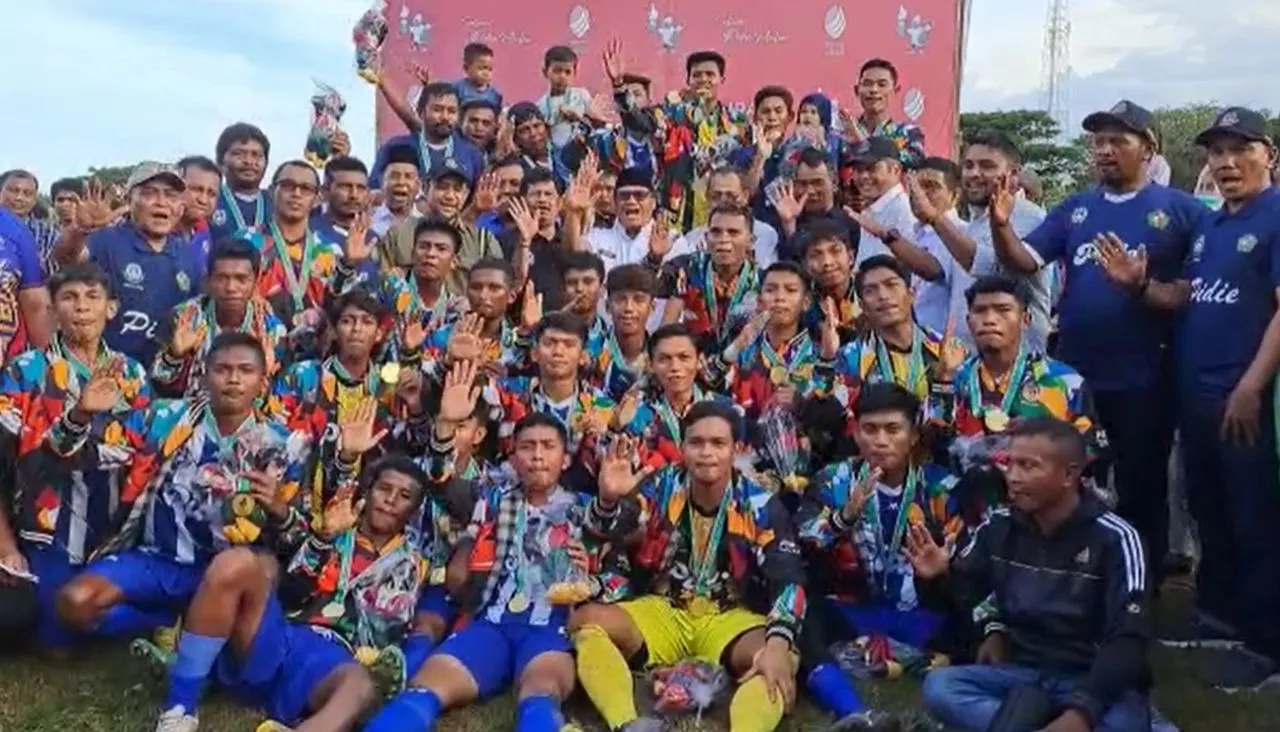 Raih Emas Sepakbola, Sempurnakan Gelar Juara Umum Kabupaten Pidie di Pekan Olahraga Aceh ke XIV