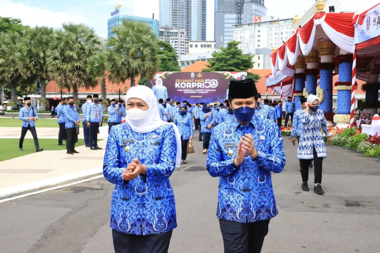Kasus Sahat, Gubernur Khofifah Menghormati Proses Hukum dan Siapkan Data-Data Yang Dibutuhkan KPK
