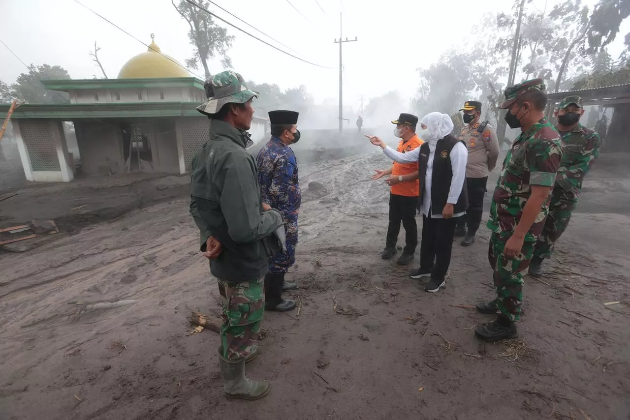 Letusan Gunung Semeru, Akses Malang - Lumajang Ditutup Sementara