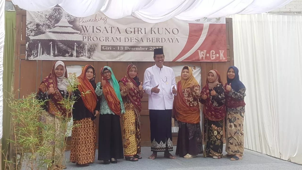 Pemdes Giri Sulap Lahan Kosong 1.300 meter Persegi Jadi KED Wisata Giri Kuno