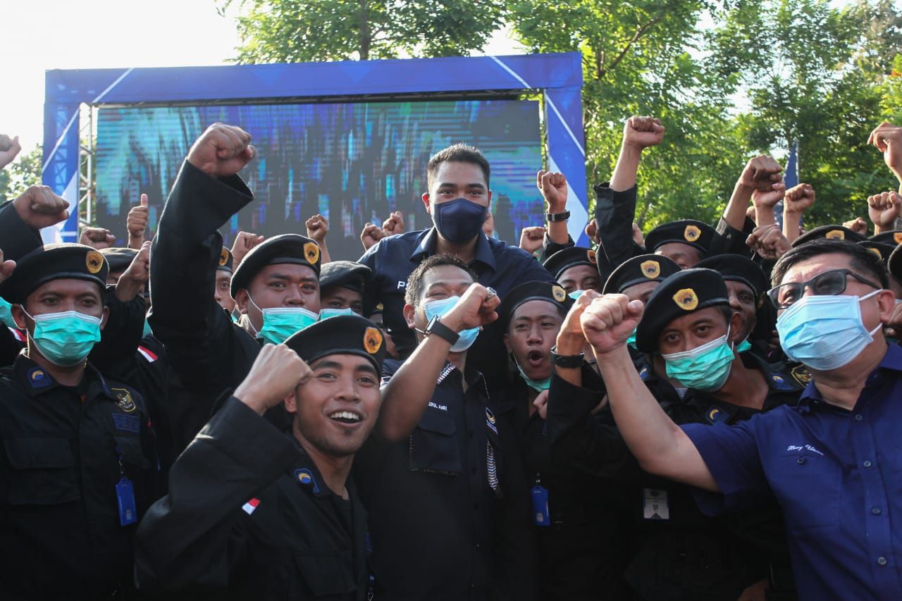 Baret Rescue Garda Pemuda Nasdem Jatim Terbentuk, Prananda Paloh: Kita Bangga