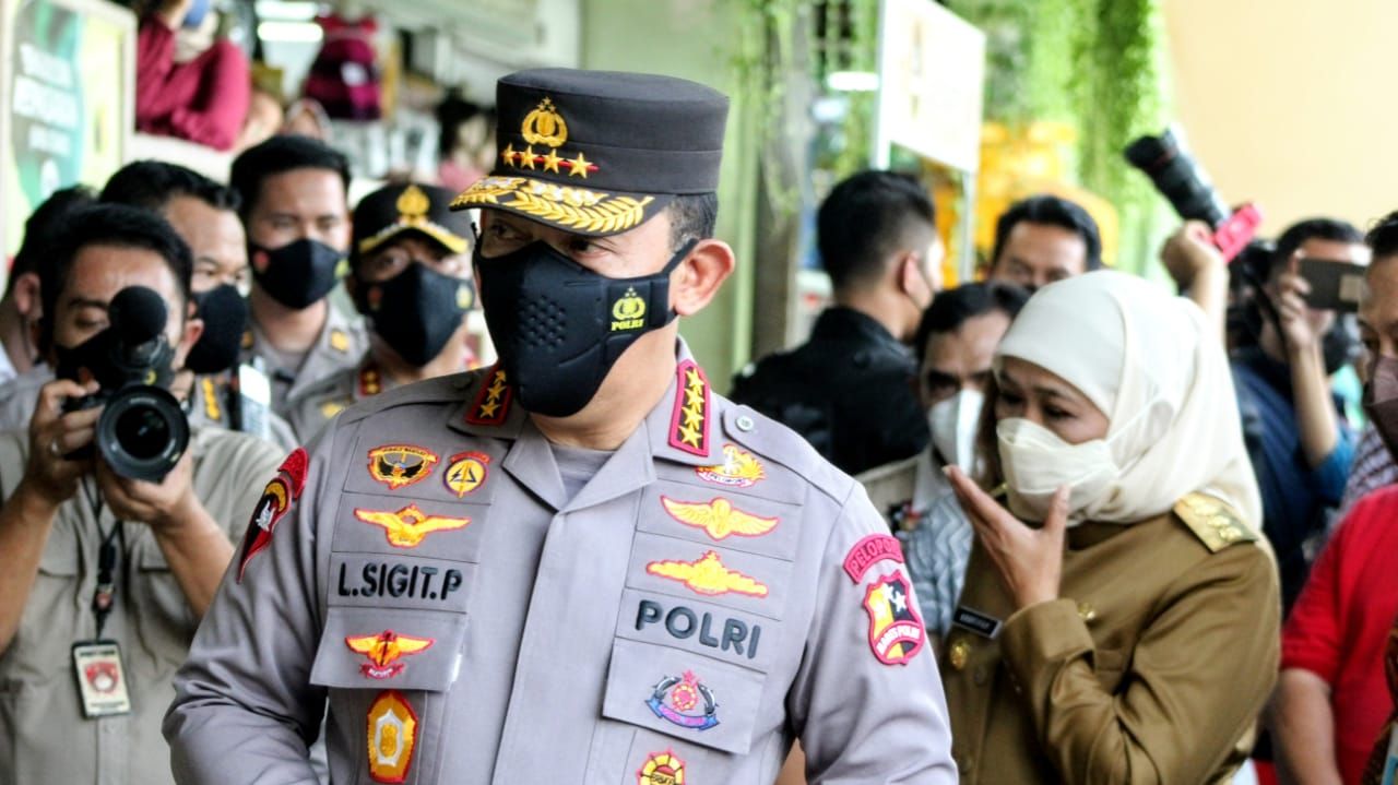 Atasi Kelangkaan Minyak Goreng di Surabaya, Kapolri Minta Kapolda dan Jajaran Terjun Mengawasi