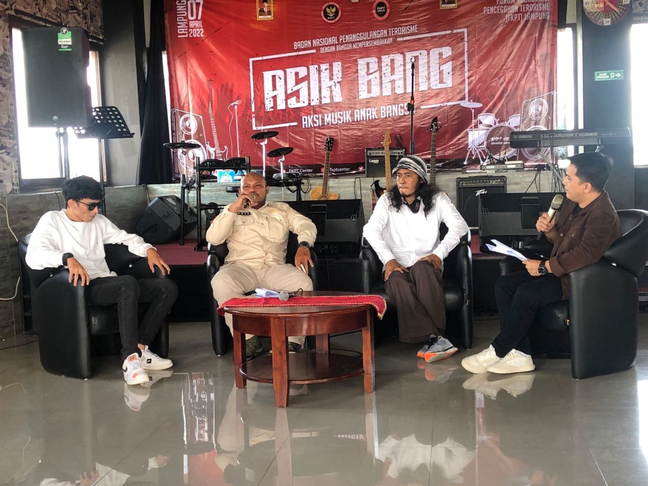 ASIK BANG BNPT HADIR DI LAMPUNG MEMBAWA MISI BESAR PERDAMAIAN