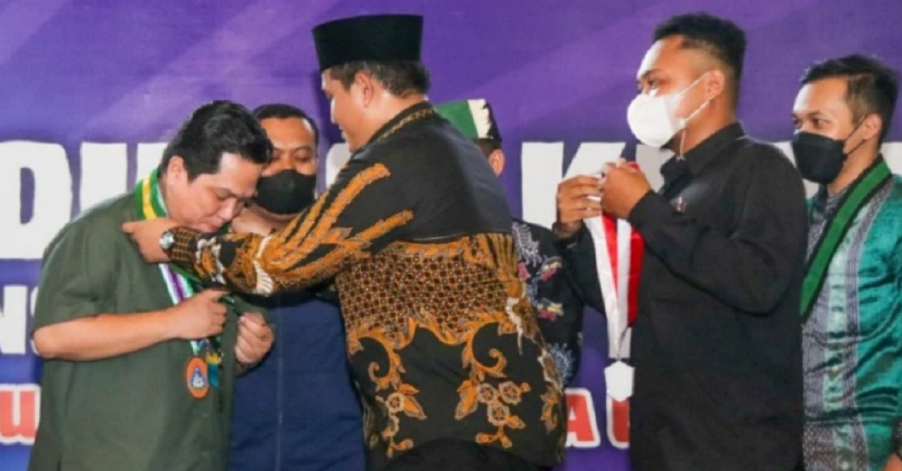 Kelompok Mahasiswa Cipayung Plus Jatim Percayakan Aspirasi ke Erick Thohir