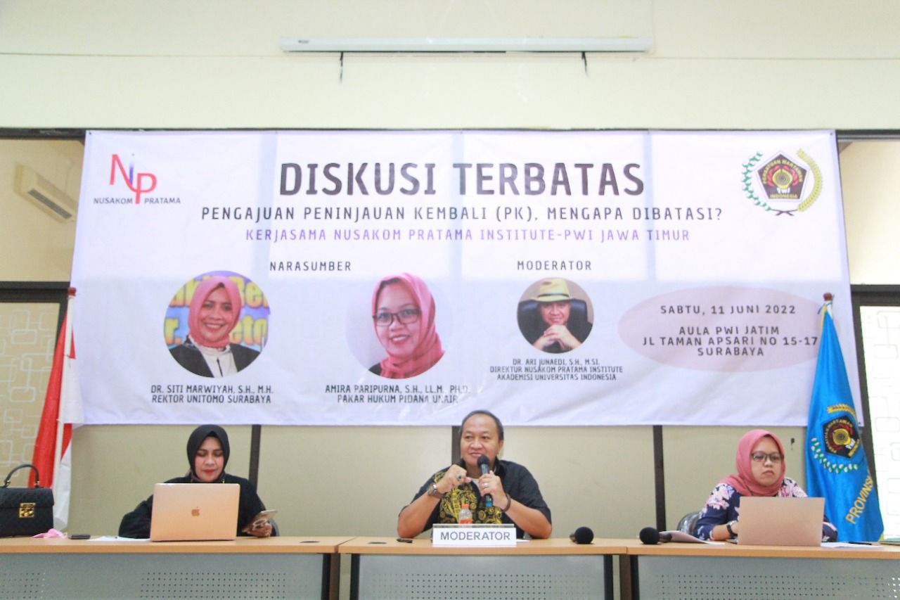 Pakar Hukum: Seharusnya PK Tidak Dibatasi