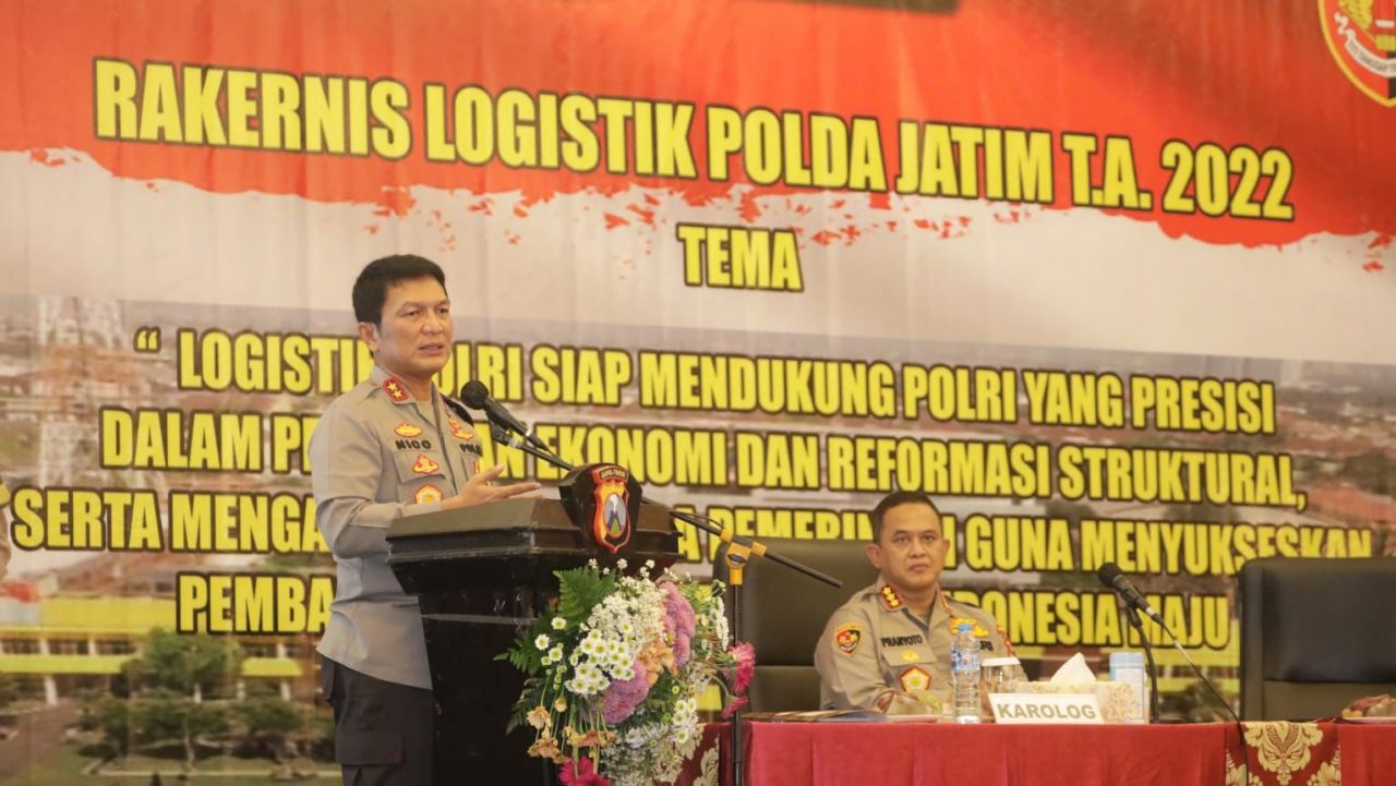 Tingkatkan Kemampuan Personil Logistik Polda Jatim Sebagai Operator Aplikasi Simak Sakti BMN