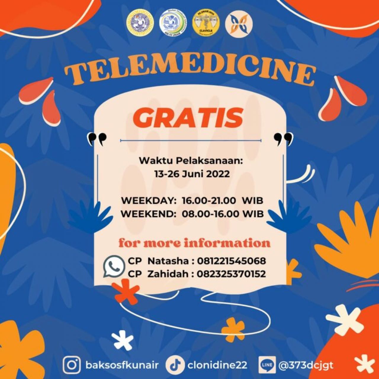 Kedokteran Unair Buka Layanan Telemedicine Gratis