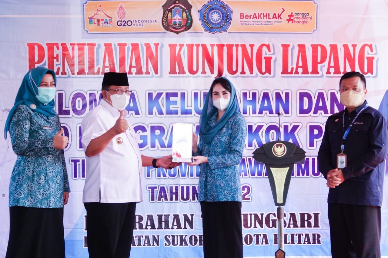 Apresiasi Kinerja PKK Kota Blitar, Arumi: Menjaga Kegotongroyongan di Tengah Perpaduan Antara Kota dan Desa