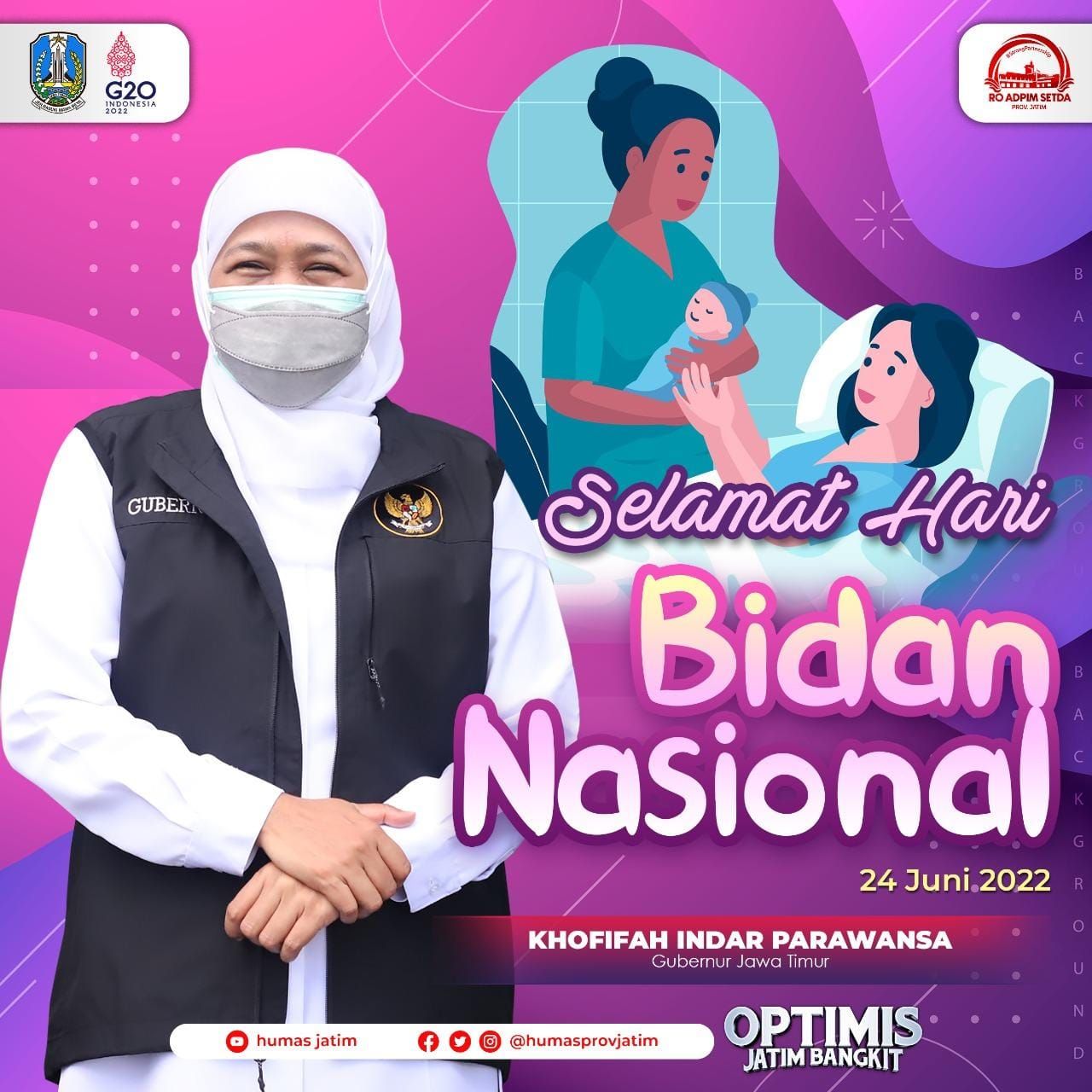 Terimakasih Para Bidan Telah Kerja Keras Menurunkan Angka Kematian ibu dan anak.