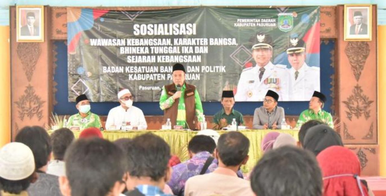 Wabub Pasuruan : Masyarakat Harus Tetap Berpegang Teguh Kepada Ideologi Pancasila.