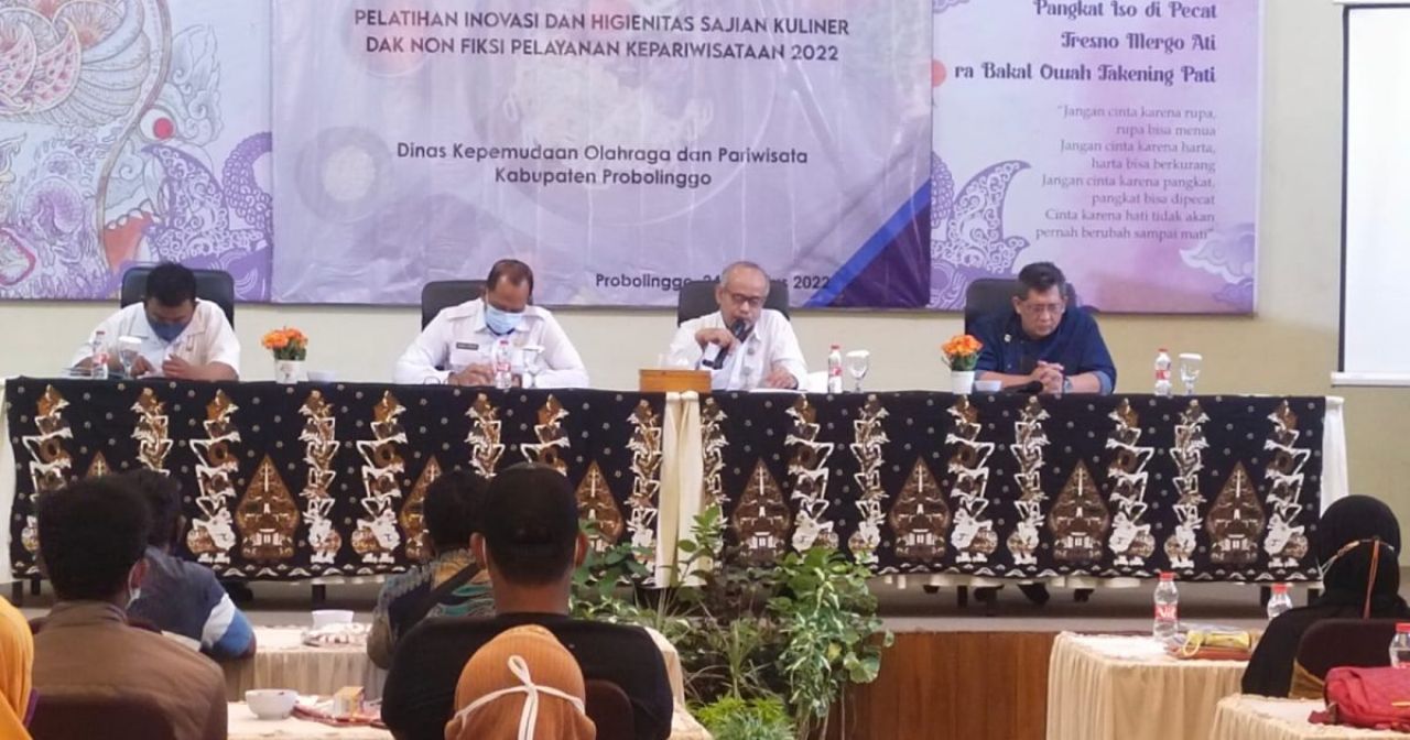 Diskopar Probolinggo Adakan Pelatihan Sajian Higienis Kuliner Untuk Mendukung Kualitas Pariwisata