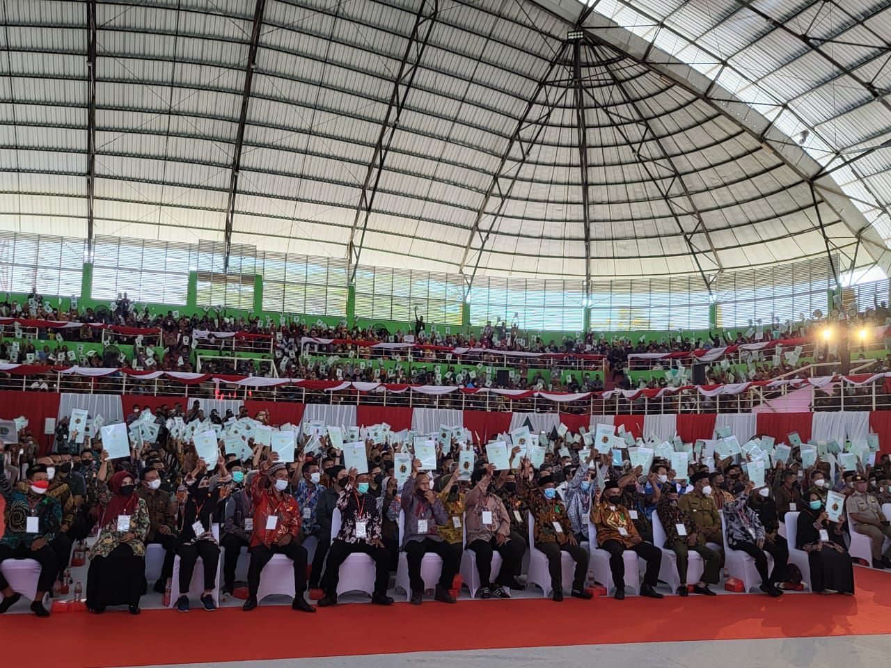 Penerima Sertifikat Tanah dari Presiden Jokowi
