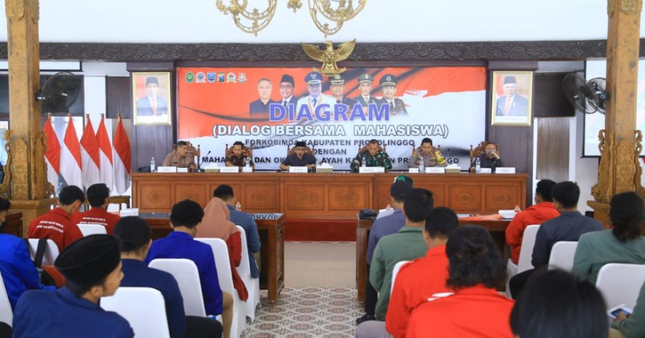 Menyikapi Kenaikan BBM, Forkopimda Gelar Dialog dengan Organisasi Mahasiswa se Probolinggo