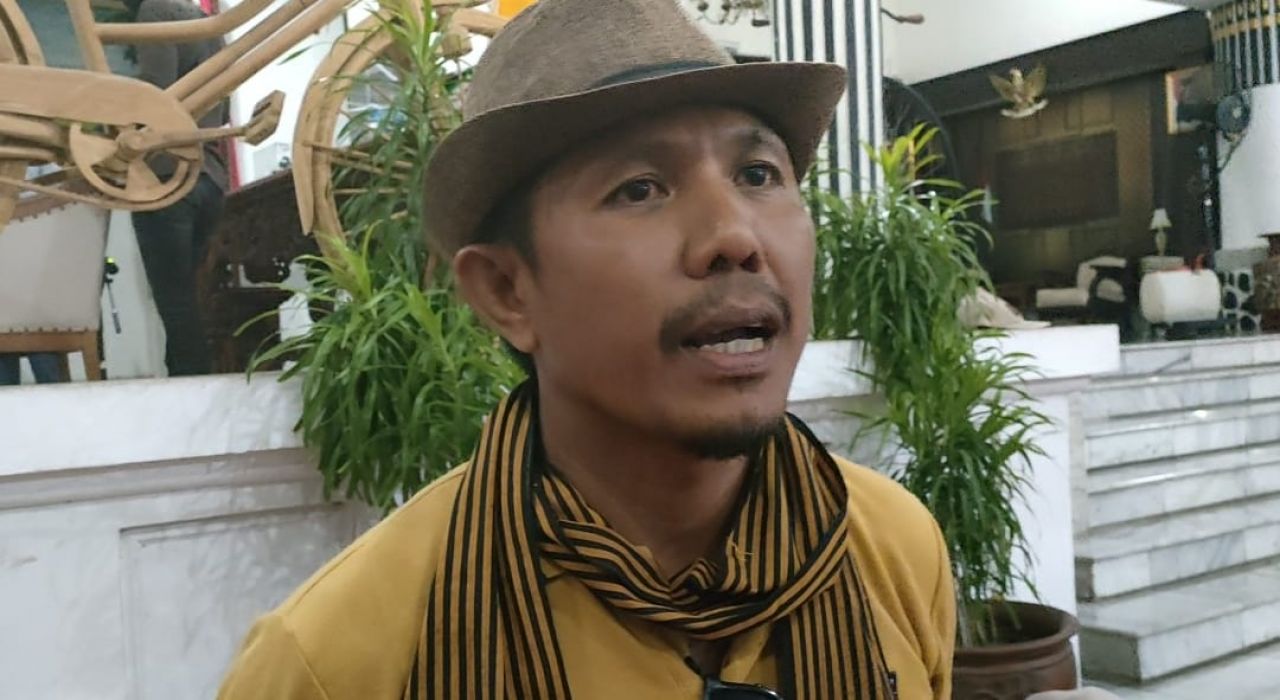 Kepala Desa Calabai Syaifuddin Juhri Spd, saat bertandang di rumah Dinas Gubernur Provinsi Jawa Tengah Ganjar Pranowo, pada Kamis (02/09/2022) malam.