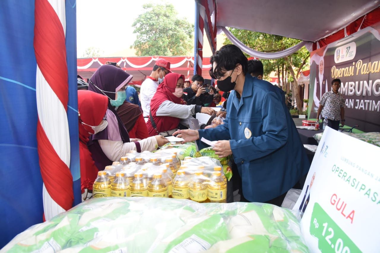 Stabilkan Harga Pokok, Pemprov Jatim Operasi Lumbung Pangan