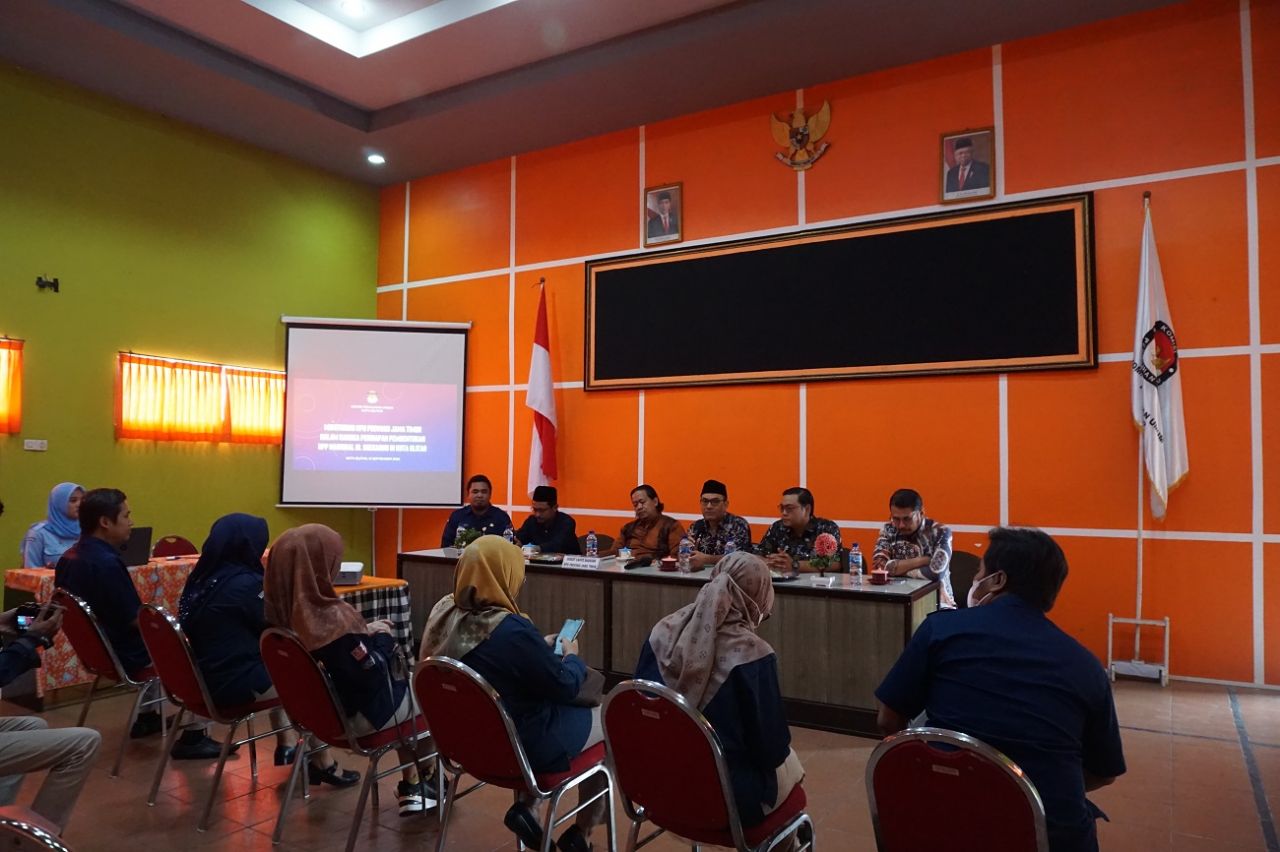 KPU Jatim Berdiskusi tentang Rencana RPP Nasional bung karno dengan Jajaran KPU Kota Blitar,Selasa (13/9/2022) 
